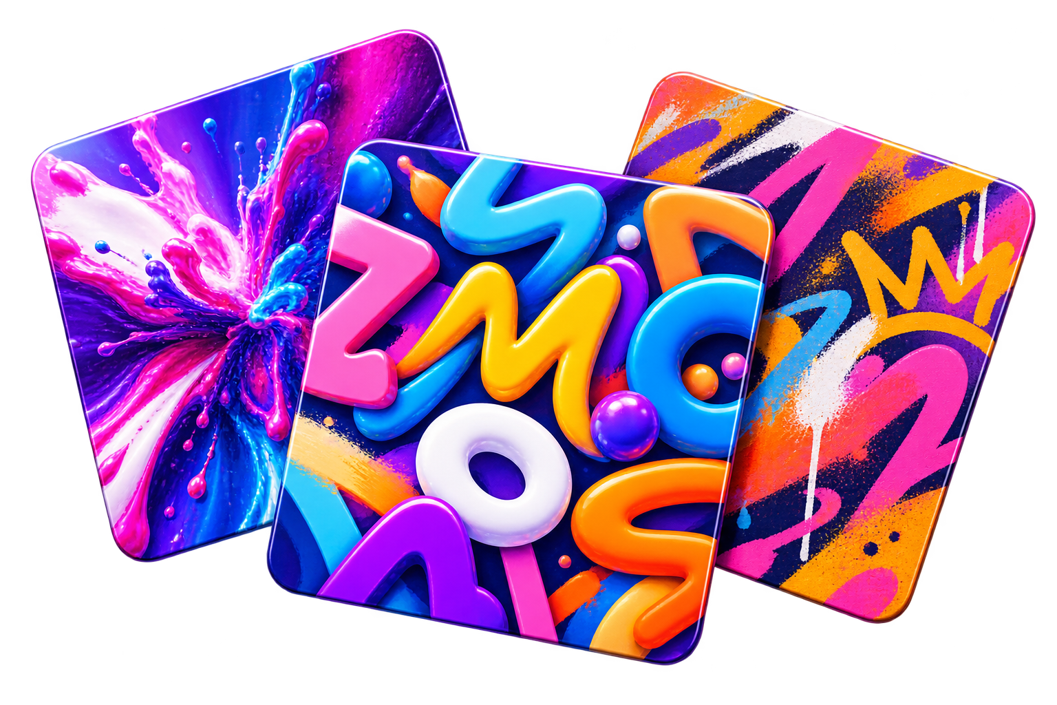 Diseños creativos para productos personalizados