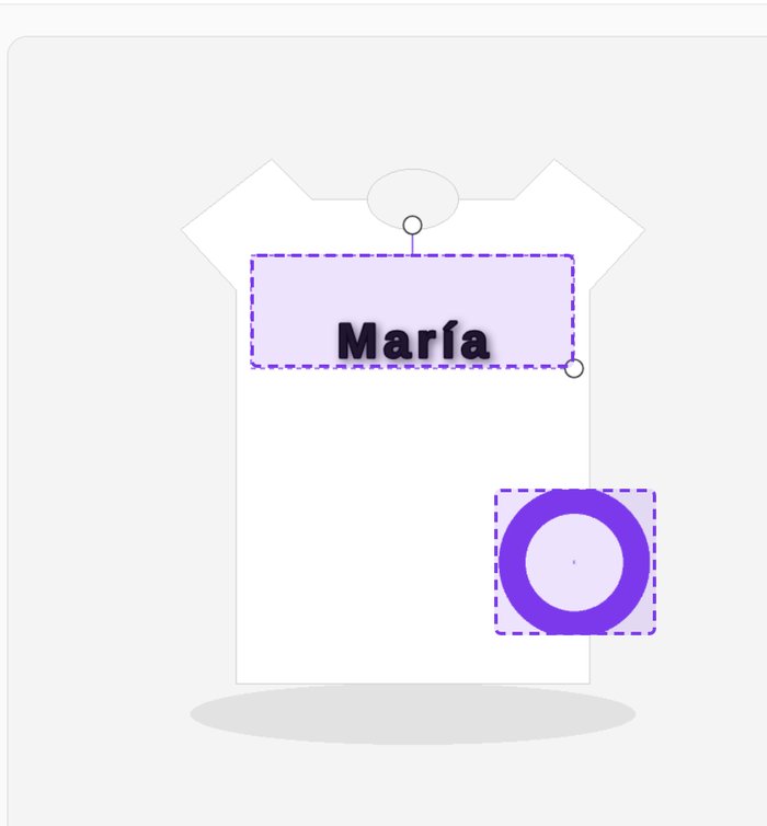 Diseño final con texto e imagen propia lista para agregar al carrito